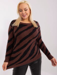 Jumper PM SW PM785.23X tmavě hnědý XL/XXL