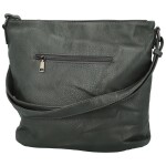 Módní dámská koženková crossbody kabelka Blandina new, tmavě šedá