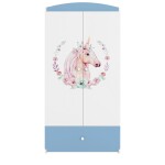 Skříň Babydreams modrá - Kůň