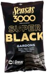Sensas Krmítková směs 3000 Super Black 1kg - Gardons - Plotice,Sensas Krmítková směs 3000 Super Black 1kg - Gardons - Plotice