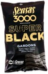 Sensas Vnadící směs 3000 Super Black Riviere (Řeka-černá) 1kg (11612)