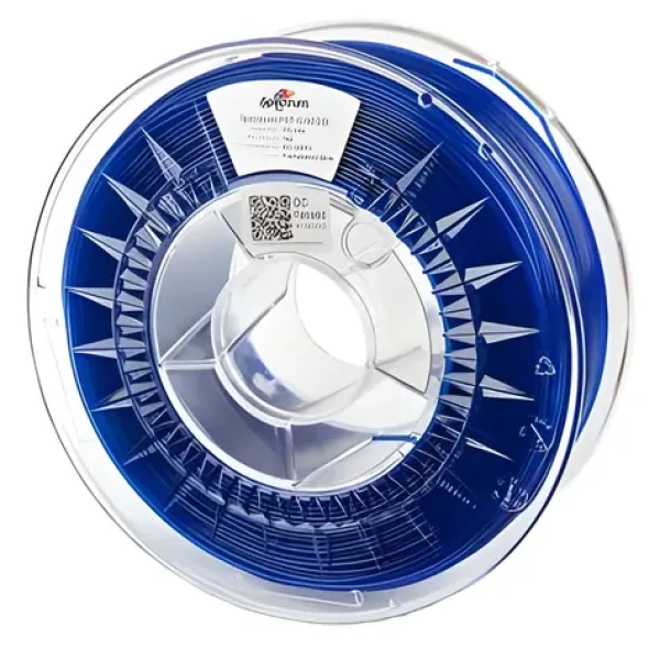 Spectrum PET-G HT100 transparent blue / 3D filament / 1,75 mm / 1 kg (80403)