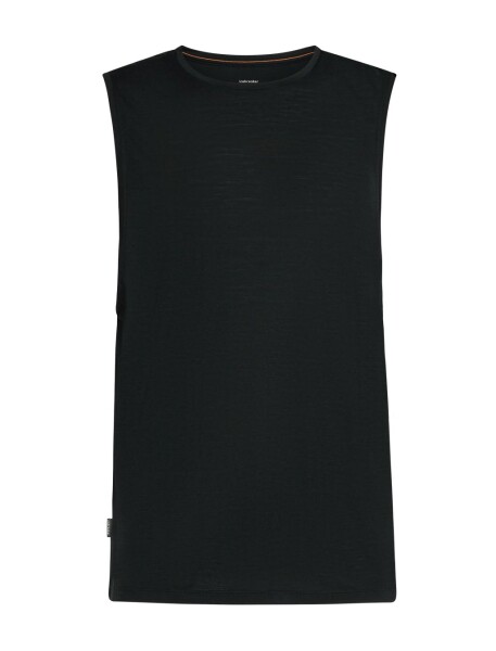 Pánské merino tílko ICEBREAKER Mens 125 Cool-Lite Sphere Tank, Black velikost: M