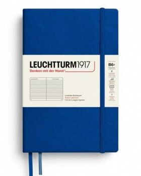 Zápisník Indigo, Paperback B6+, 219l, linkovaný