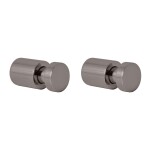 RAV Slezák - COLORADO - Koupelnový doplněk Věšáček 30 mm - 2 ks, Metal Grey - kartáčovaná COA0103/30MGK COA0103/30MGK