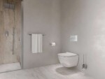 RAVAK - Chrome WC štětka nástěnná s držákem, sklo/chrom X07P1371