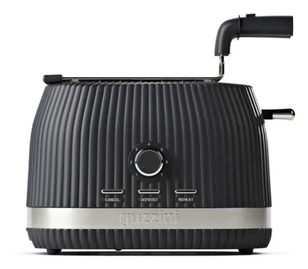 Guzzini Sous Chef šedá / Topinkovač / se skládacími kleštěmi (148000184)