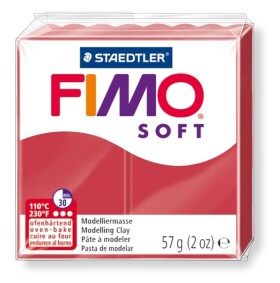 Staedtler FIMO SOFT polymerová hmota 57g tmavě červená 26