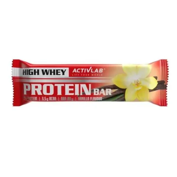 Proteinová tyčinka High Whey - ActivLab (vanilka, 80 g) (3617-1)