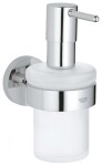 GROHE - QuickFix Start Dávkovač mýdla s držákem, sklo/chrom 41195000