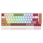 Redragon K677WLR-RGB-PRO Rammus hnědá / Herní klávesnice / mechanická / Redragon switches / RGB / BT / USB / US (K677WLR-RGB-PRO)