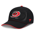 Pánská kšiltovka Carolina Hurricanes NHL Fanatics Black On Stage Podium Draft 2026 A-Frame Adjustable
