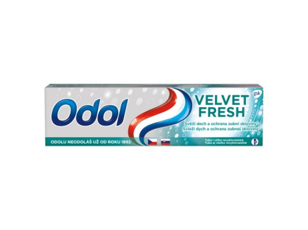 Odol Velvet Fresh Zubní pasta s fluoridem 75 ml