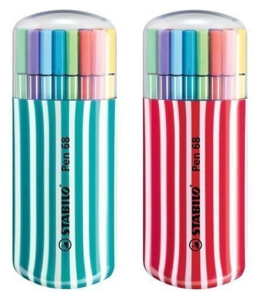 Fixa STABILO Pen 68 sada 20 ks Zebrui