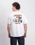 Tričko Carhartt WIP S/S Coffee Break T-Shirt White