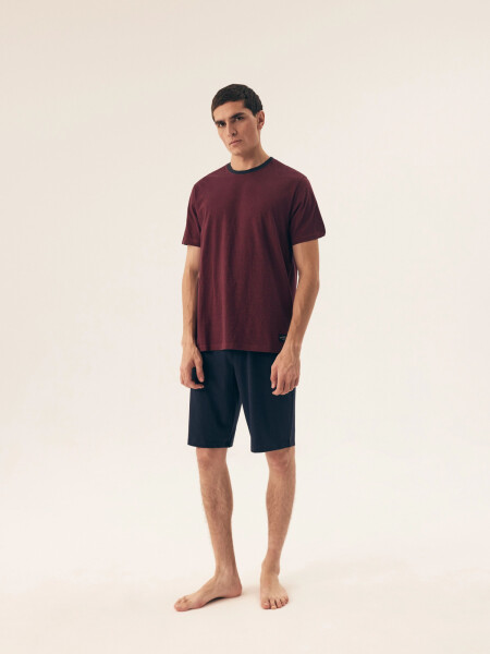 Pánské pyžamo 42633 Dive red - HENDERSON červená XL