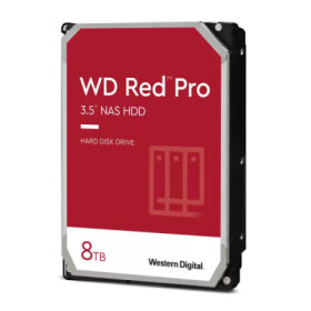 WD RED Pro NAS WD8005FFBX 8TB, SATA III 3.5", 256MB 7200RPM, 235MB/s, CMR EDF_8100549