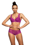Dámská podprsenka 053/22 Carmela fuchsia - MAT fuchsiová 65/C