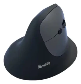Equip 245120 černá / Ergonomická myš / 2.4GHz + Bluetooth / 6 tlačítek / 1600 DPI / 500 mAh (245120)