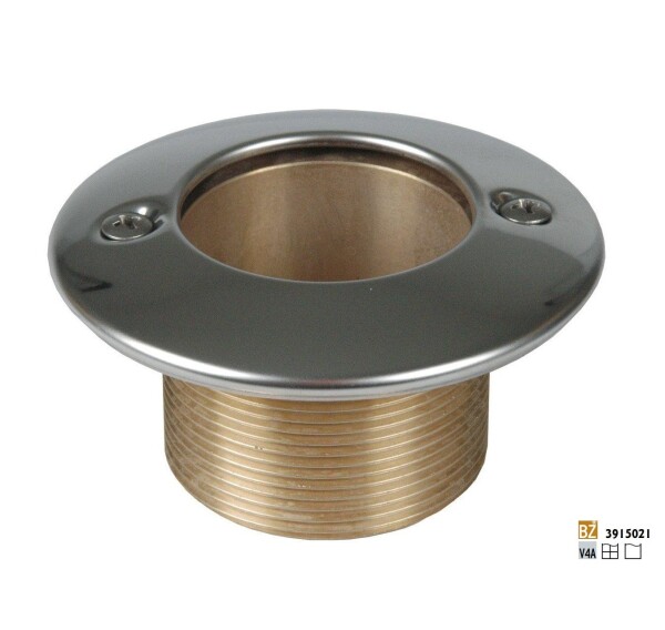 Hugo Lahme sací tryska, bronz, napojení vnější závit 2", délka 40 mm, pro keramické a prefabrikované bazény