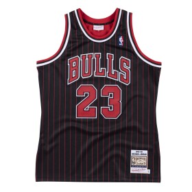 Mitchell & Ness Pánský dres Chicago Bulls NBA Michael Jordan #23 1995-96 Authentic Pinstripe Velikost: XL