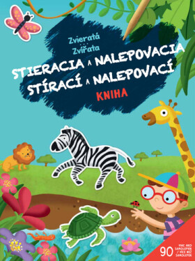 Zvířata - Stírací a nalepovací kniha / Zvieratá - Stieracia a nalepovacia kniha