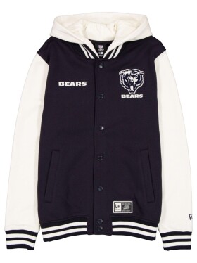 New Era Pánská bunda Chicago Bears NFL Letterman Hooded Velikost: L