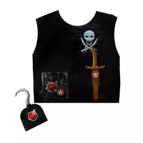 Ptakoviny.cz Dětská sada vesta pirátská s příslušenstvím