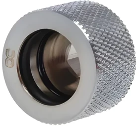Alphacool HT G1/4 na 16mm AD stříbrná / Šroubení / HardTube / rovné (17195)