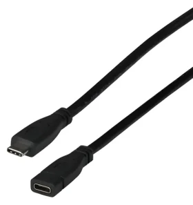 EFB EBUSBC-USBC10GE.1 černá / Prodlužovací kabel USB-C / USB 3.2 Gen 2 / 10 Gbit/s / 1 m / 60 W (EBUSBC-USBC10GE.1)