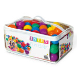 Míček/Míčky do hracích koutů 6,5cm barevný 100ks v plastové tašce 2+ - Alltoys Intex