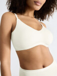 Dámská podprsenka GO Daily Cotton Soft bra - Sloggi hedvábně bílá (00GZ) 000S