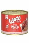 WOW Cat konzerva Adult Paté PUR hovězí 200g