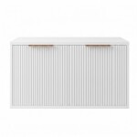 REA - Koupelnová skříňka pod umyvadlo Core 80cm White REA-M0401