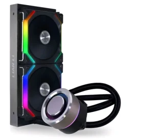 Lian Li GALAHAD 240 SL V2 černá / 2x 240 mm / ARGB podsvícení / 800 - 1900 RPM / 20 dB / Intel + AMD (GALAHAD AIO 240 SL V2 Black)
