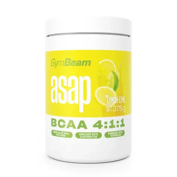 ASAP BCAA - GymBeam (citrón limetka, 375 g) (82273-4-375g-lemonlime)