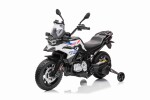 Mamido Dětská elektrická motorka BMW F850 GS bílá