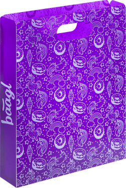 BAAGL Plastové desky na školní sešity Jednorožec