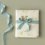 Maileg Balicí papír Have a mice day – 10 m, béžová barva, papír