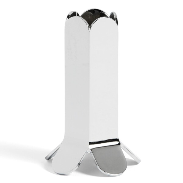 HAY Svícen Arcs Small Mirror, stříbrná barva, kov