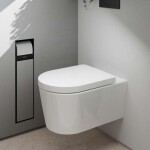 HANSGROHE - EluPura S Závěsné WC se sedátkem SoftClose, Rimless, AquaFall Flush, bílá 60292450