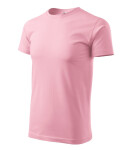 Basic tričko pánské růžová 2XL