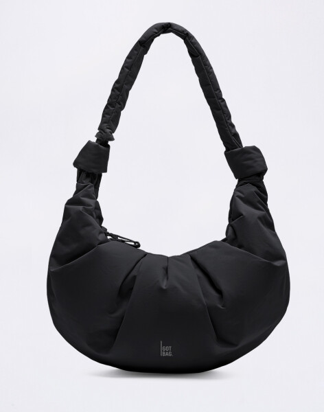 Got Bag Pleat Moon Bag Large black