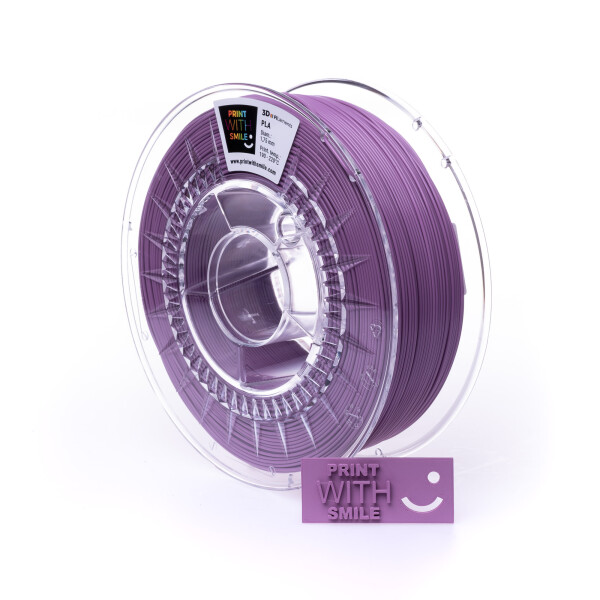 PLA filament purple 1,75 mm Print With Smile 0,5kg