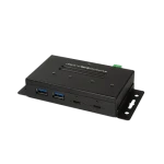 LogiLink UA0316 černá / Industriální USB hub / 2x USB-A 3.2 / 3x USB-C 3.2 (UA0316)