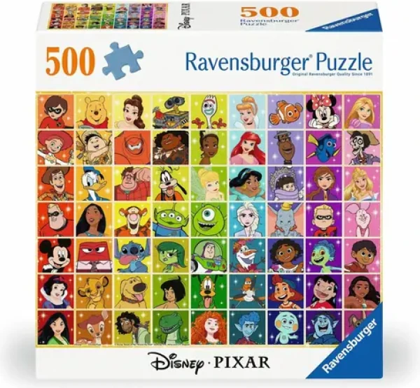 RAVENSBURGER Puzzle Disney: Postavičky