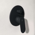 IDEAL STANDARD - Ceralife O Baterie pod omítku, pro 2 spotřebiče, hedvábná černá BE025XG