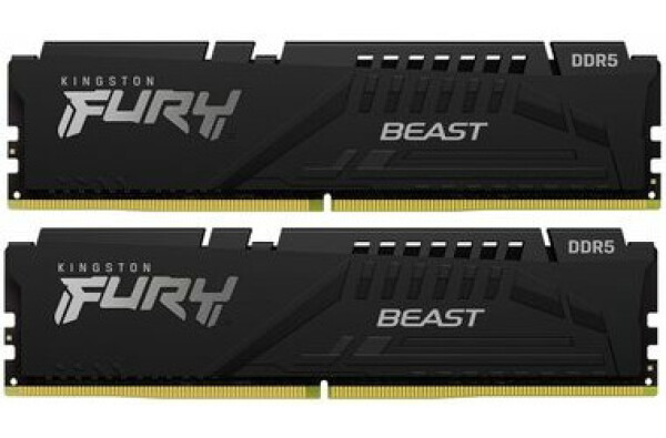 Kingston FURY Beast Black 32GB (2x 16GB) DDR5 4800MHz / CL38 / DIMM (KF548C38BBK2-32)