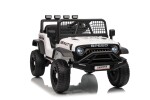 Mamido Elektrické autíčko Speed Offroad bílé | 4x45W | EVA kola | 12V 7Ah | EKO kůže