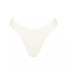 SLOGGI ZERO FEEL - Neviditelné tanga s vysokým výstřihem Sloggi SILK WHITE M